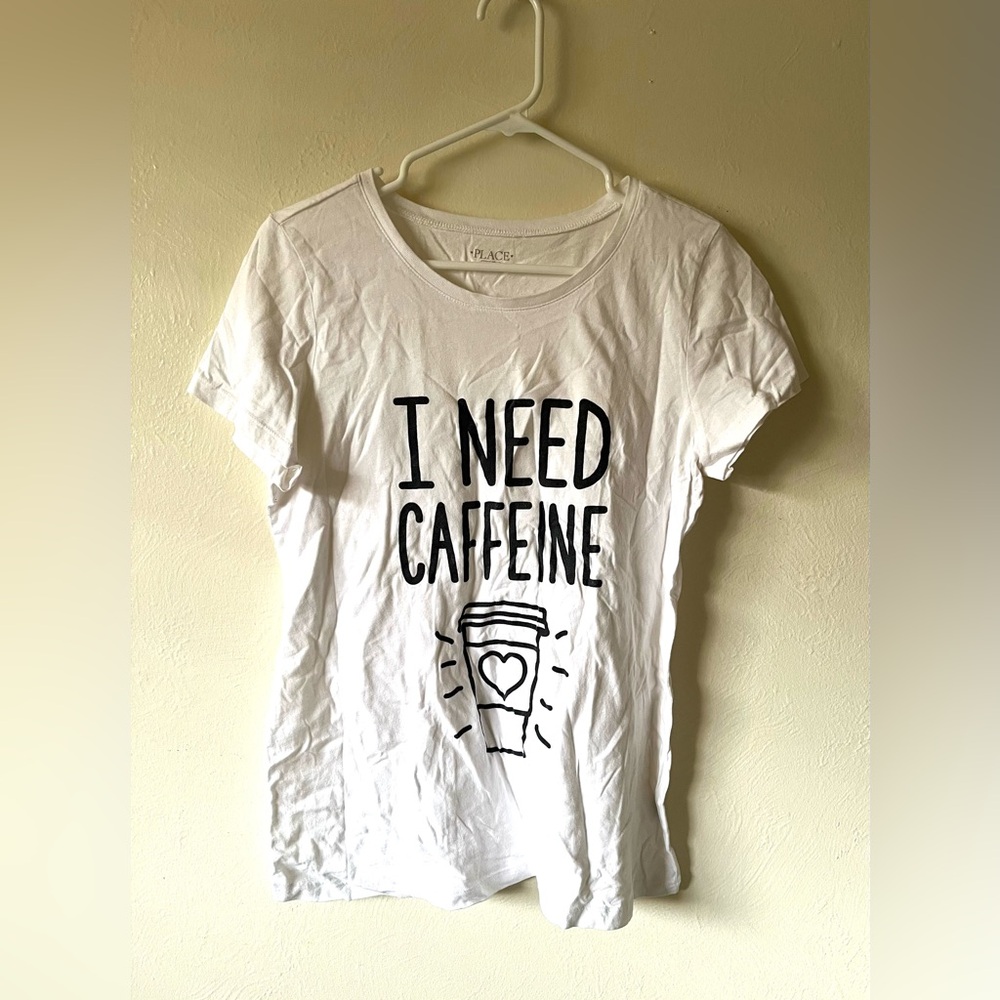 Place White Coffee Lovers Shirt